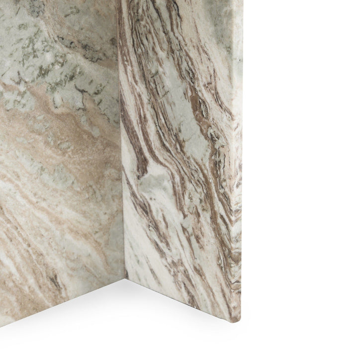 Bexly - Marble Square End Table