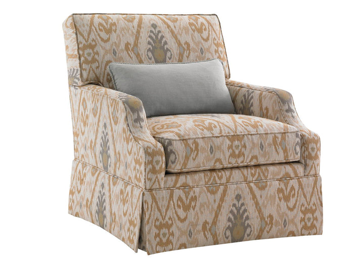 Kensington Place - Courtney Swivel Chair - Light Brown