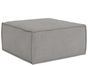 Bottega - Ottoman Large Outdoor, Special Order - Gray