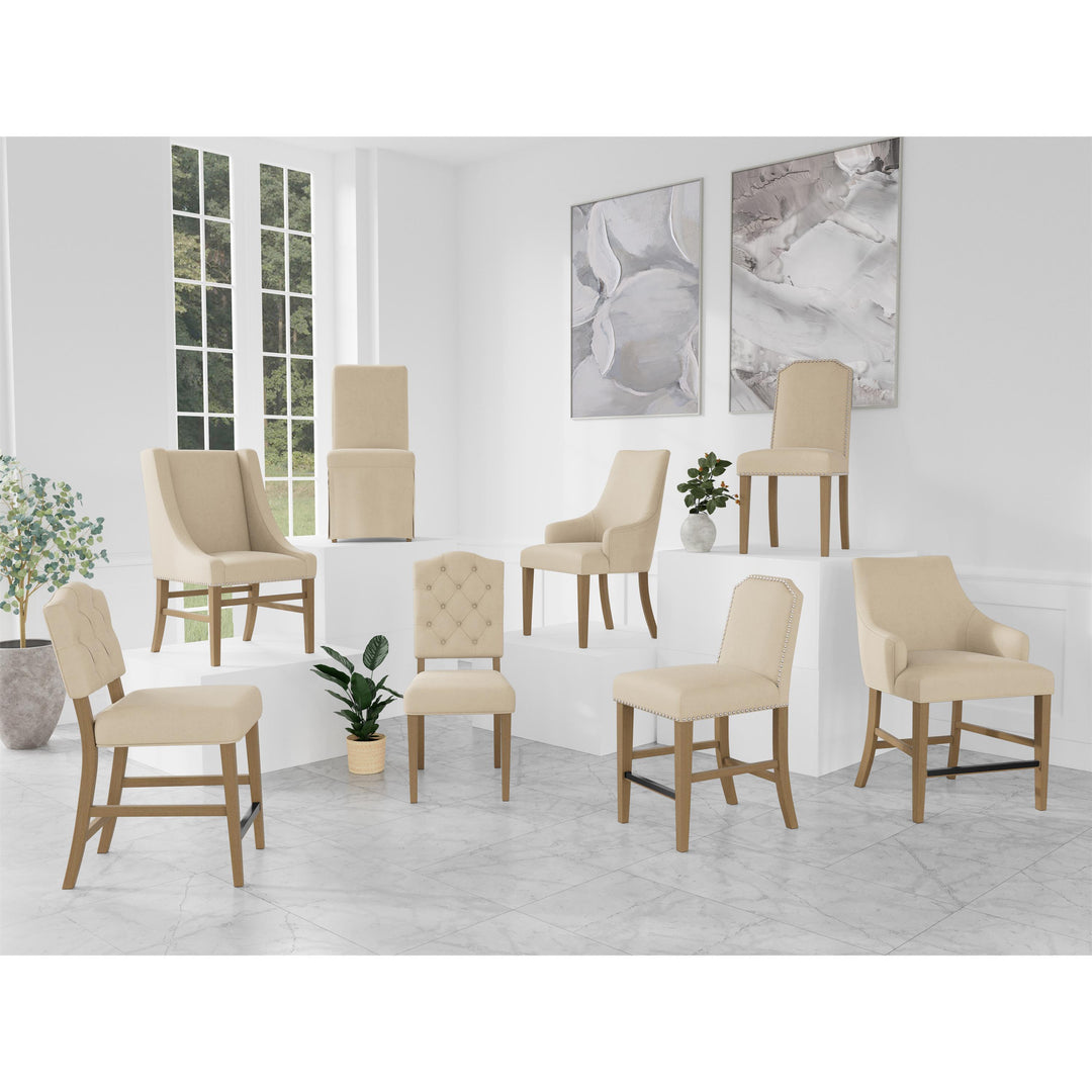 Mix-N-Match Chairs - Clipped Top Upholstered Chair