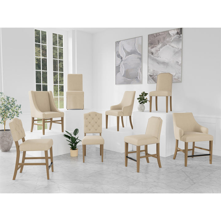Mix-N-Match Chairs - Clipped Top Upholstered Chair