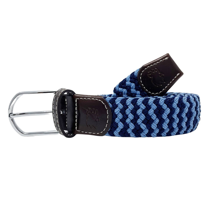 The Nantucket Woven Stretch Belt: Large
