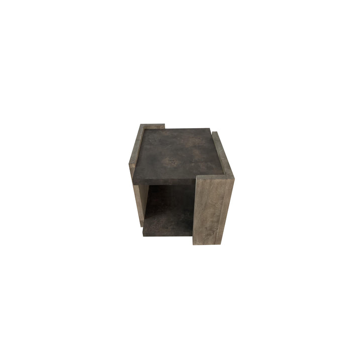 Trenton - Side Table - Dark Brown