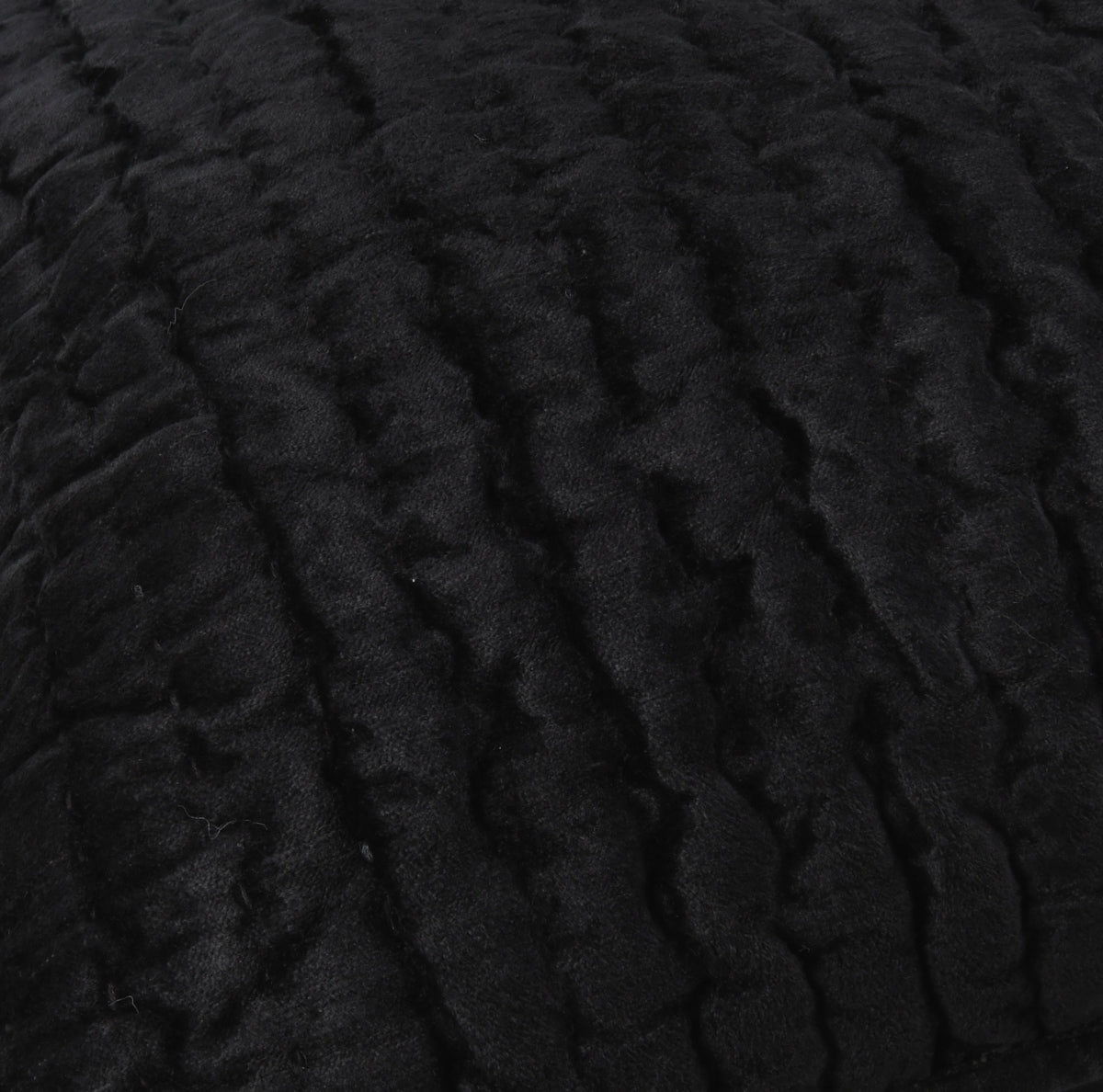 Bari - Velvet Sham - Onyx