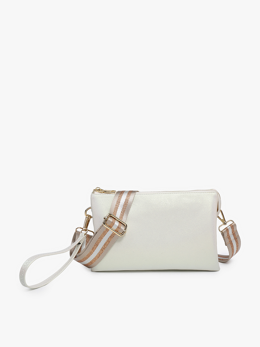 M2056 Izzy Crossbody w/ Guitar Strap: Black