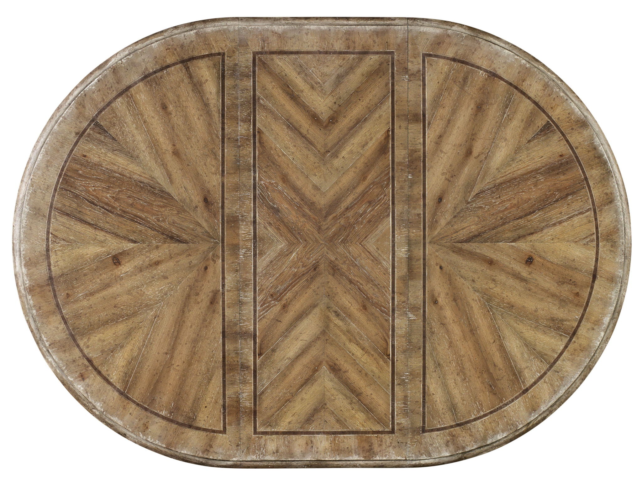 Chatelet - Round Dining Table With One 20" Leaf - Paris Vintage