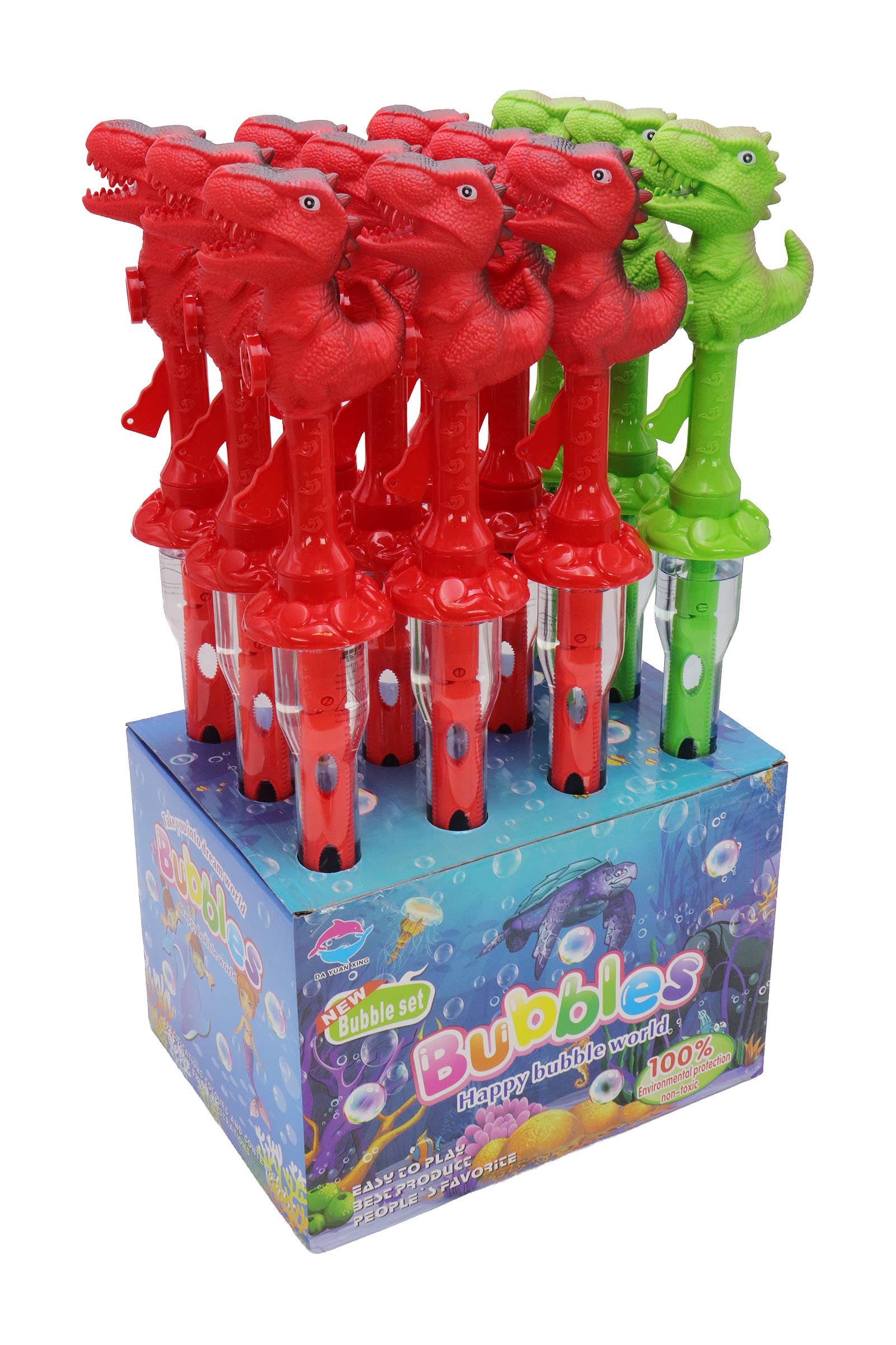 Jumbo Dinosaur Squeak Sword Bubble Wand - 20 Inch