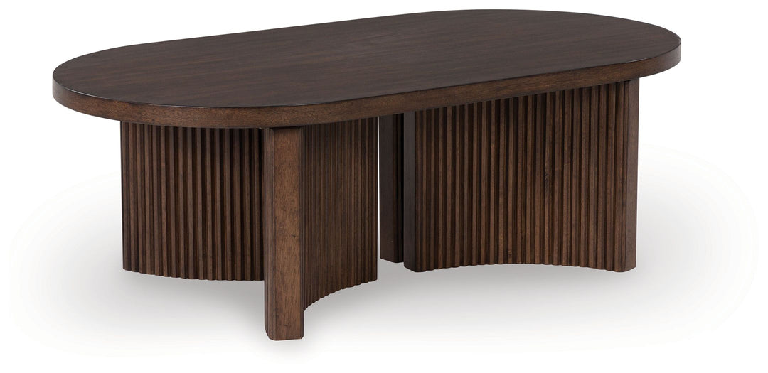 Korestone Coffee Table - Dark Brown Korestone Coffee Table - Dark Brown