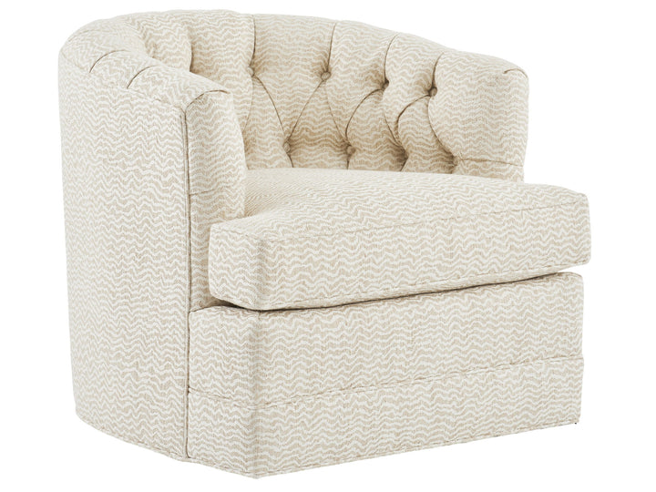 Barclay Butera Upholstery - Cliffhaven Swivel Chair - Blue
