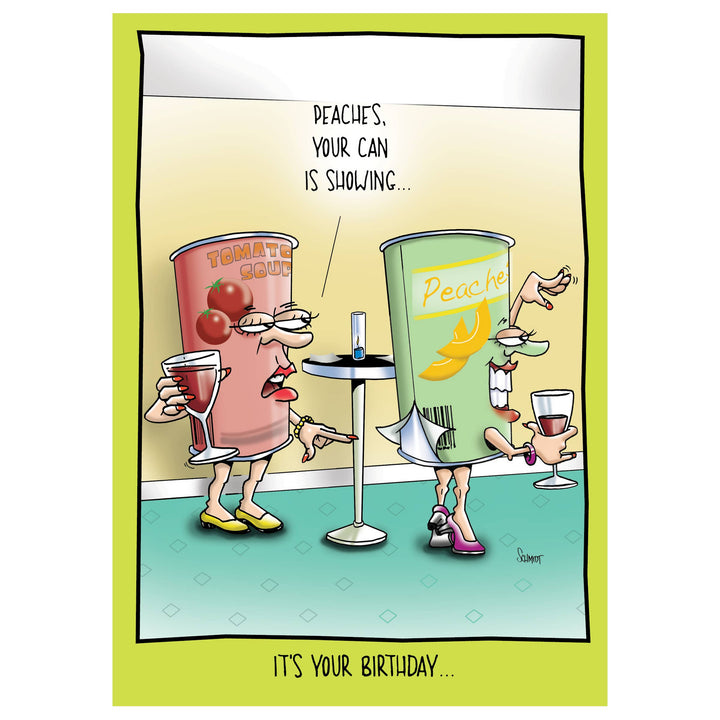 Peaches | Funny Birthday Card