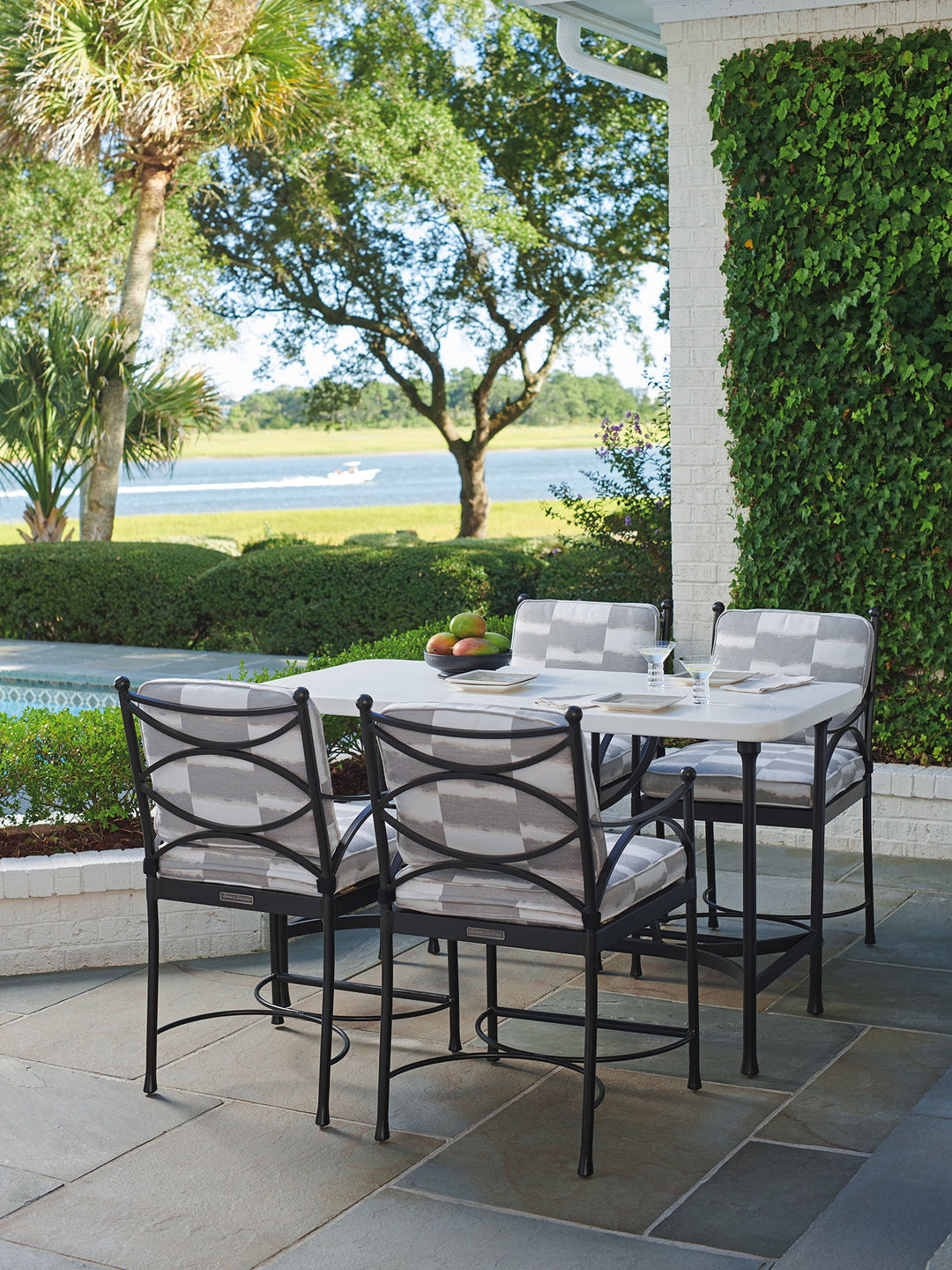 Pavlova - Hi/Lo Bistro Table - White