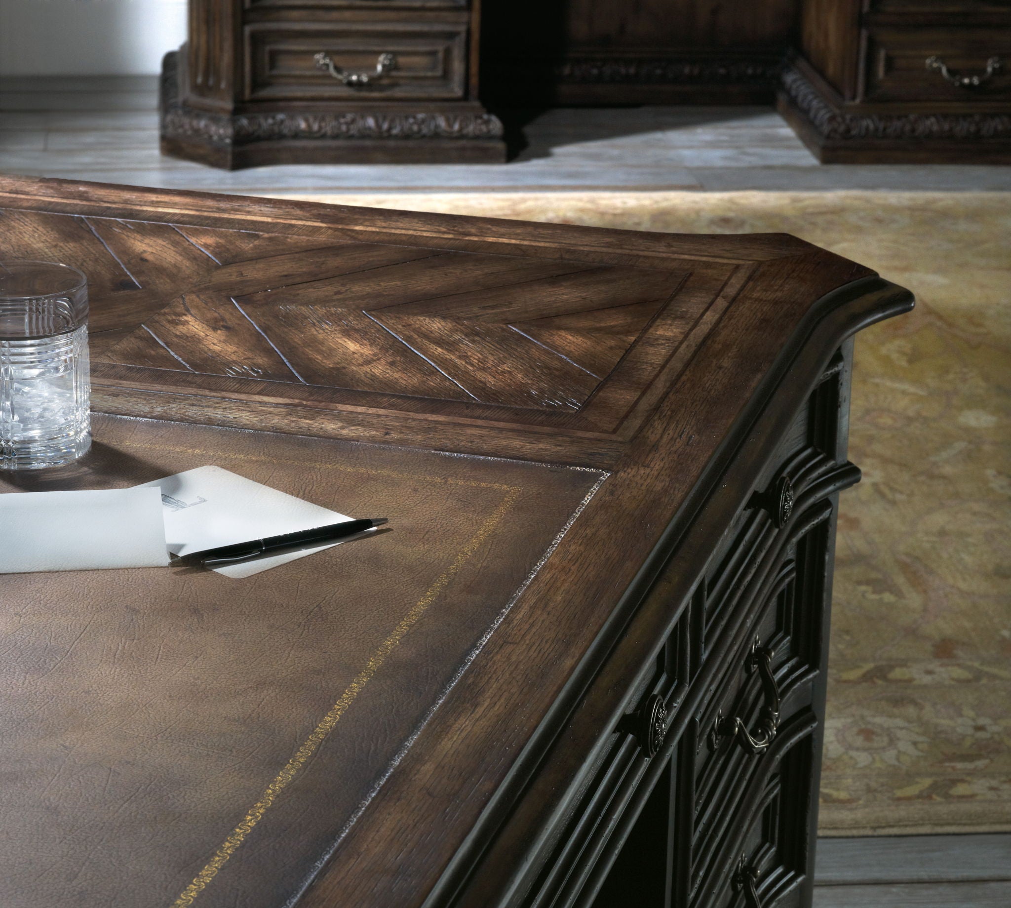 Rhapsody - Executive Desk - Dark Brown