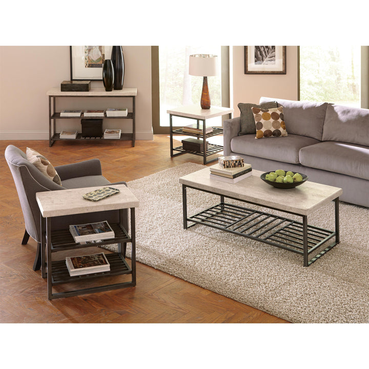 Capri - Coffee Table - Alabaster Travertine