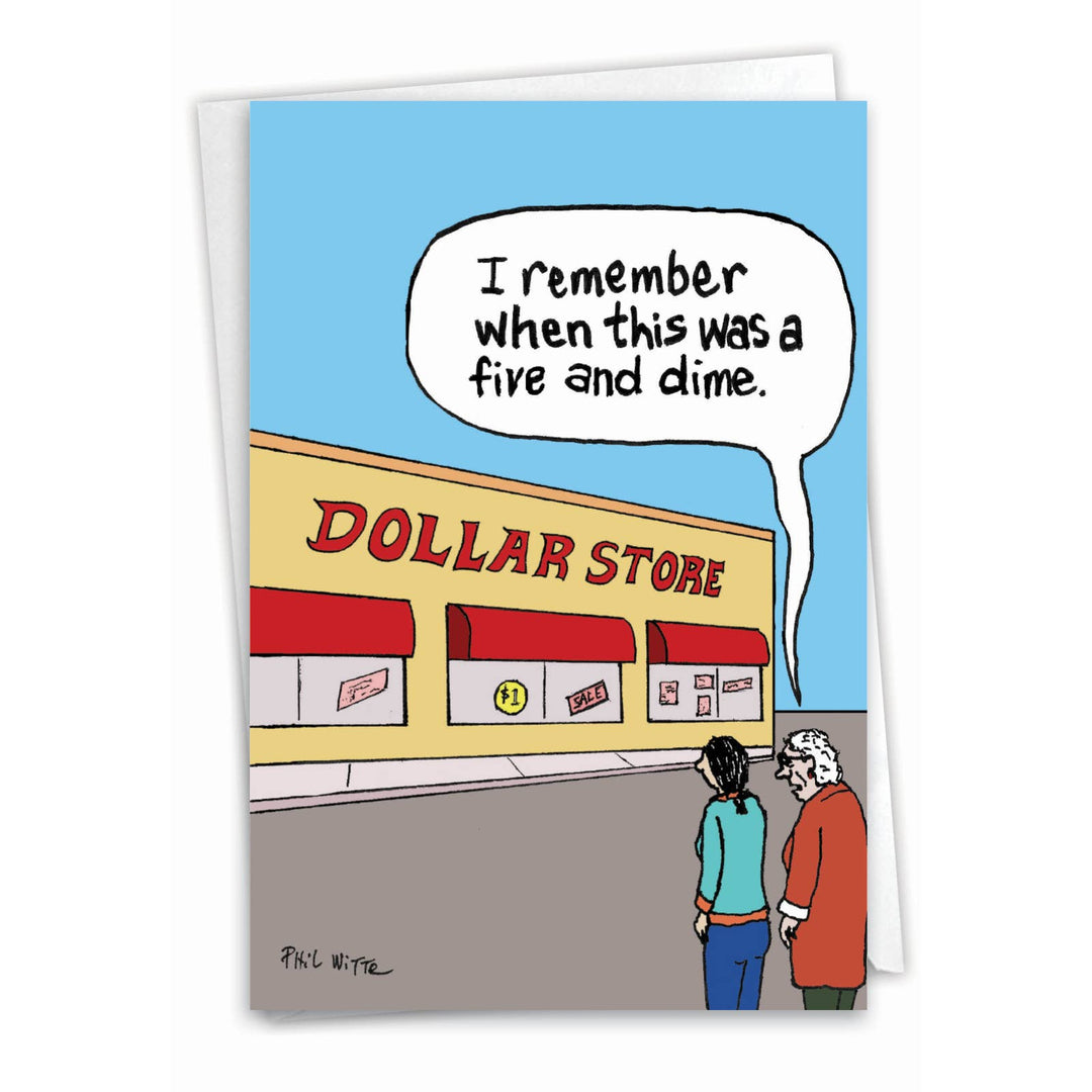 NobleWorks - Dollar Store Greeted Birthday Card