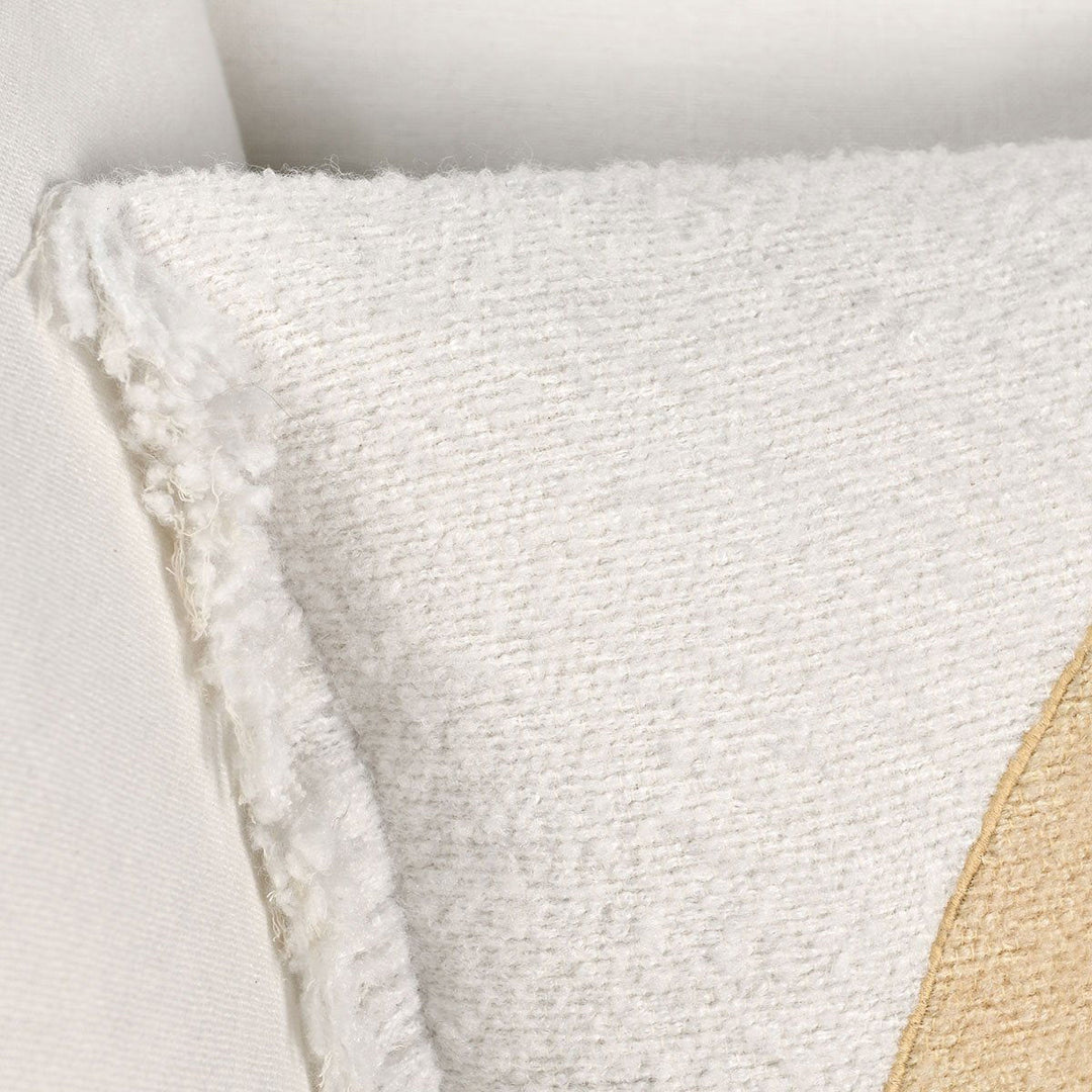 Renewed - Rahun Pillow - Yellow / Ivory