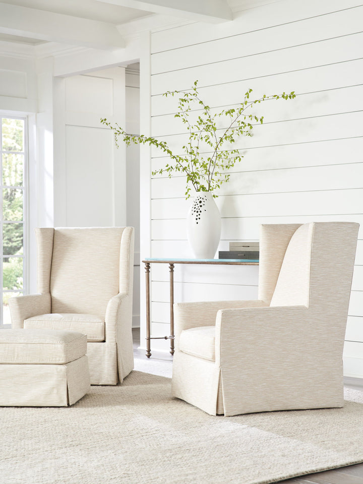 Barclay Butera Upholstery - El Moro Ottoman - Beige