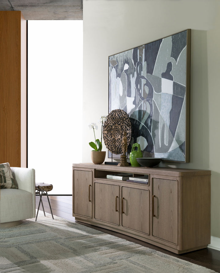 Simpatico - Simpatico Media Console - Light Brown