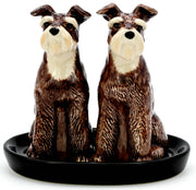 SP909 SALT AND PEPPER SHAKER Schnauzer