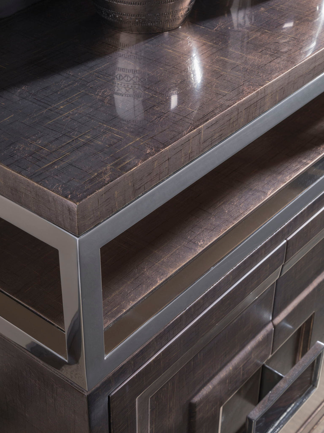 Signature Designs - Viscount Media Console - Dark Gray