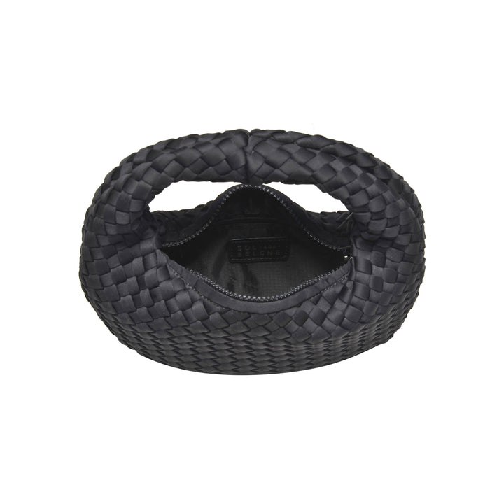 Dare to Dream - Small Woven Neoprene Clutch: Dark Denim