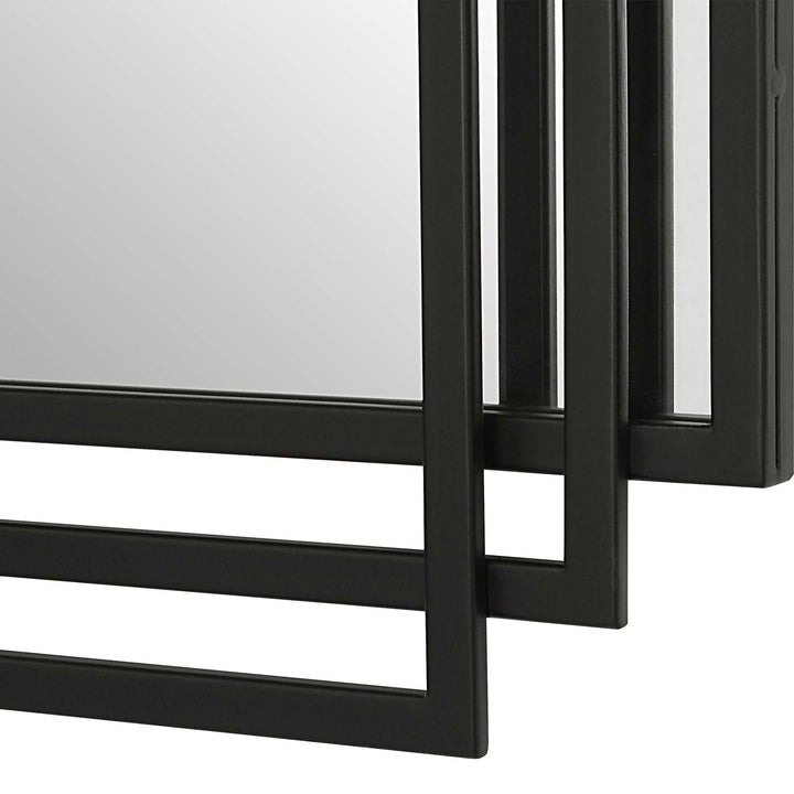 Amherst - Iron Mirror - Black