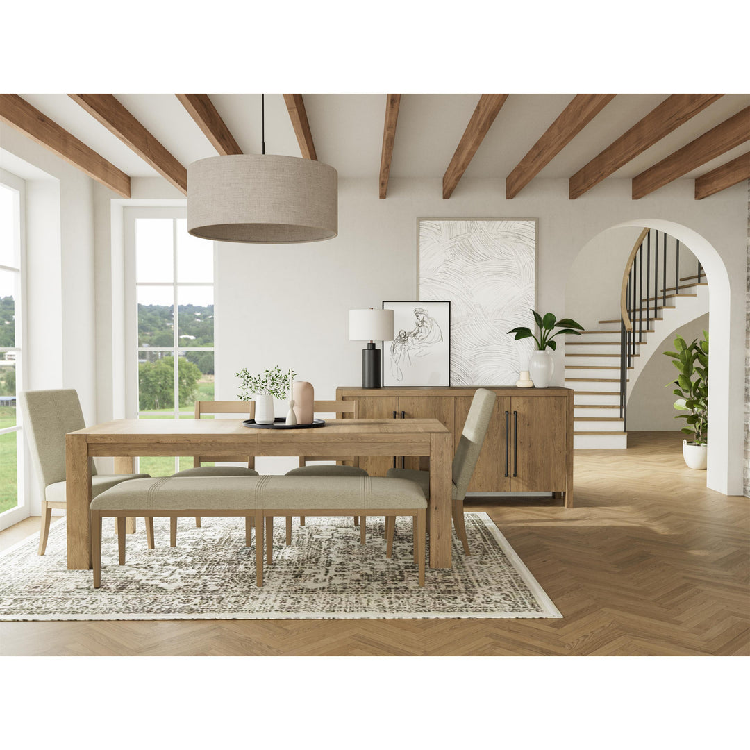 Davie - Dining Bench - Light Brown