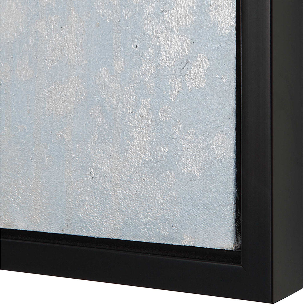 Mountain Mist - Hand Painted Canvas - Gray