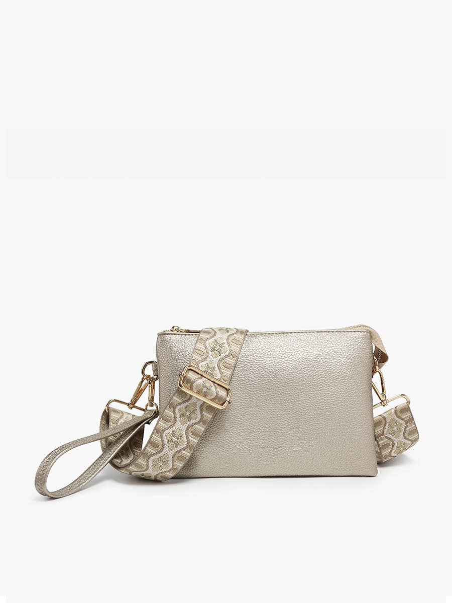 M2056 Izzy Crossbody w/ Guitar Strap: Camel