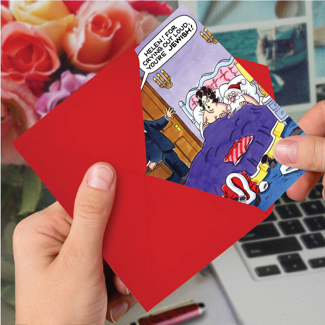 Christmas Greeting Card -Santa Affair