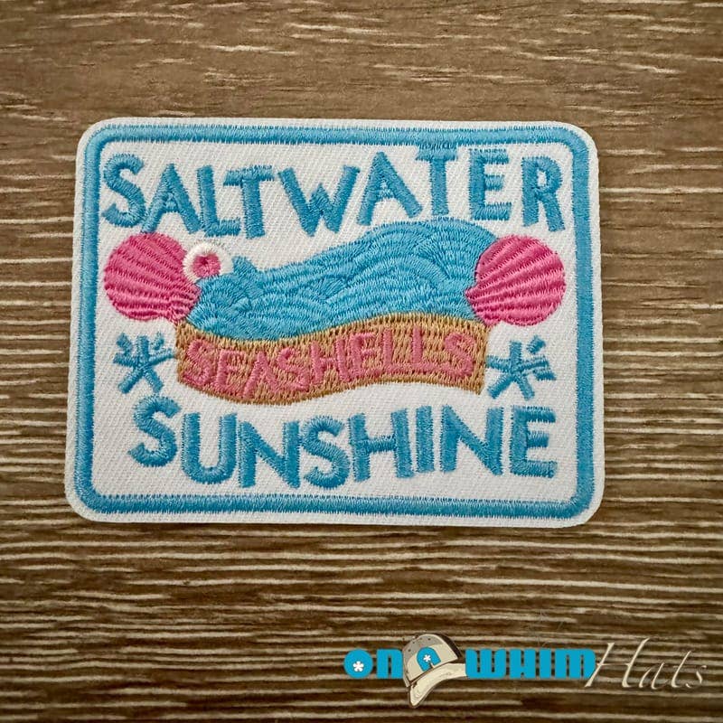 Saltwater and Sunshine Iron-On Patch
