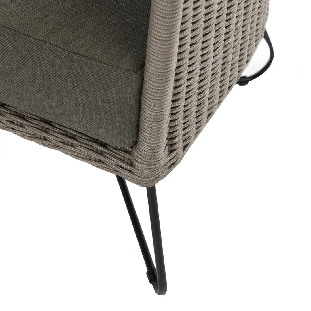 Raylan - Outdoor Accent Chair - Dark Gray