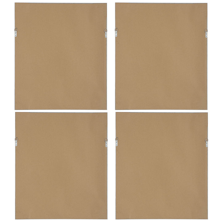 Wildflower Study - Framed Prints (Set of 4)