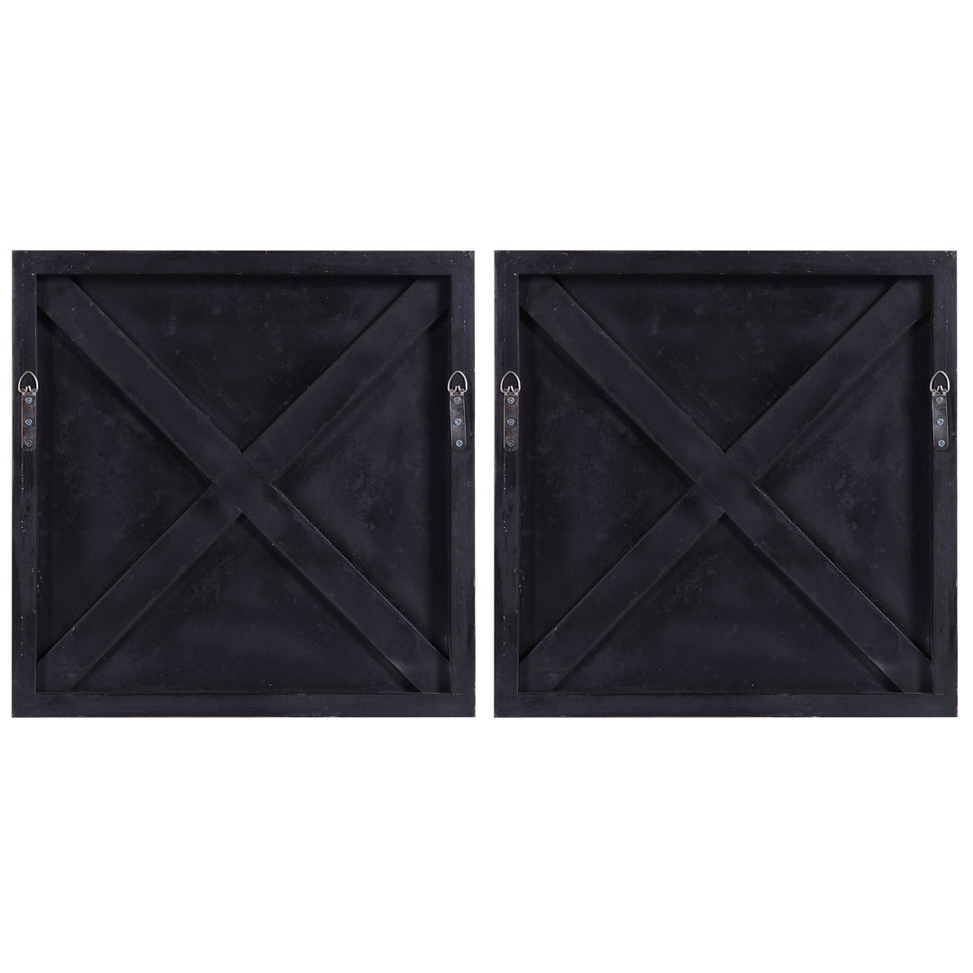 Pickford - Wood Wall Decor - Dark Gray