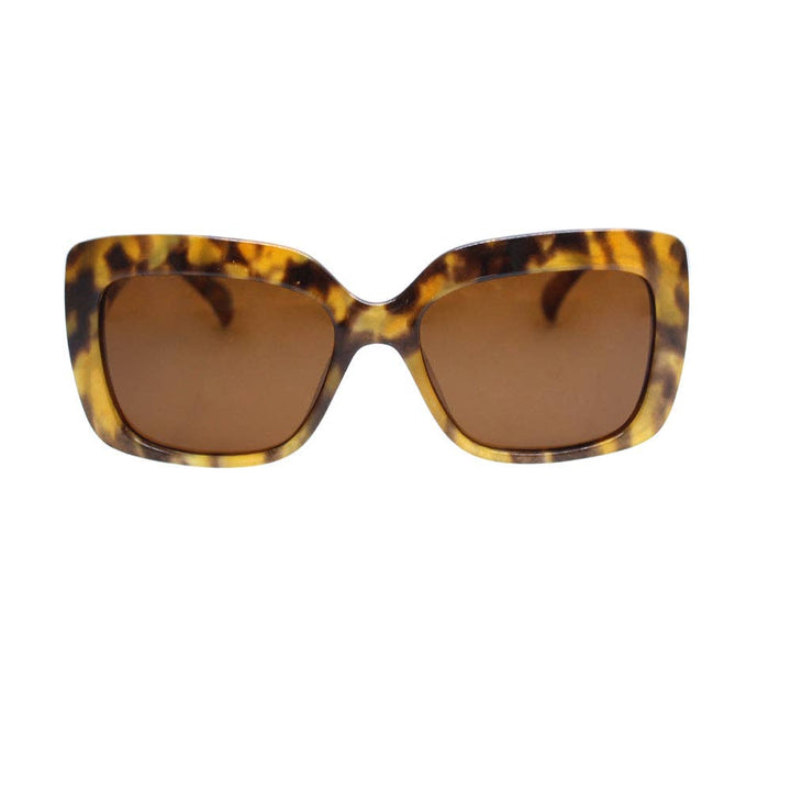 TESSA | Golden Tortoise | Polarized Sunglasses