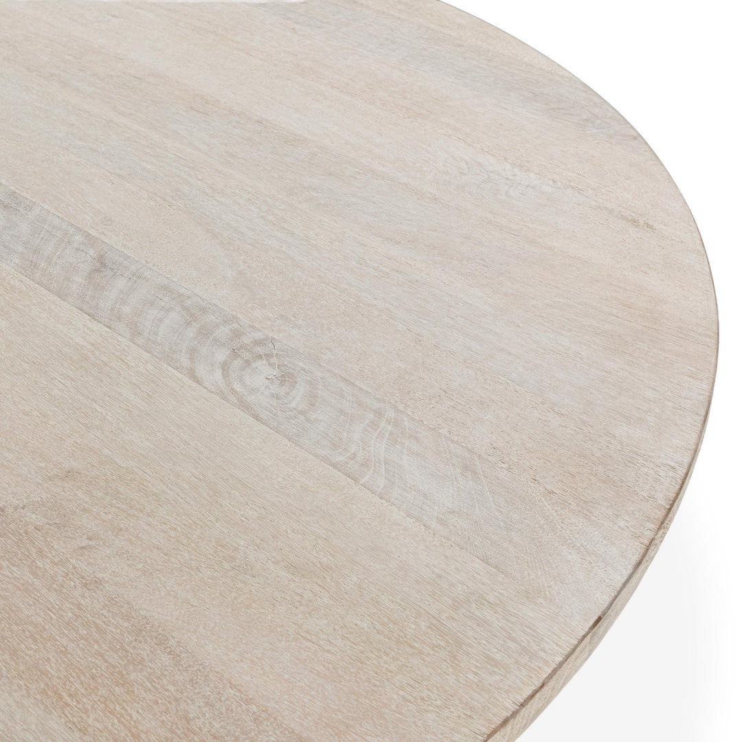 Hera - Dining Table - Creamwood