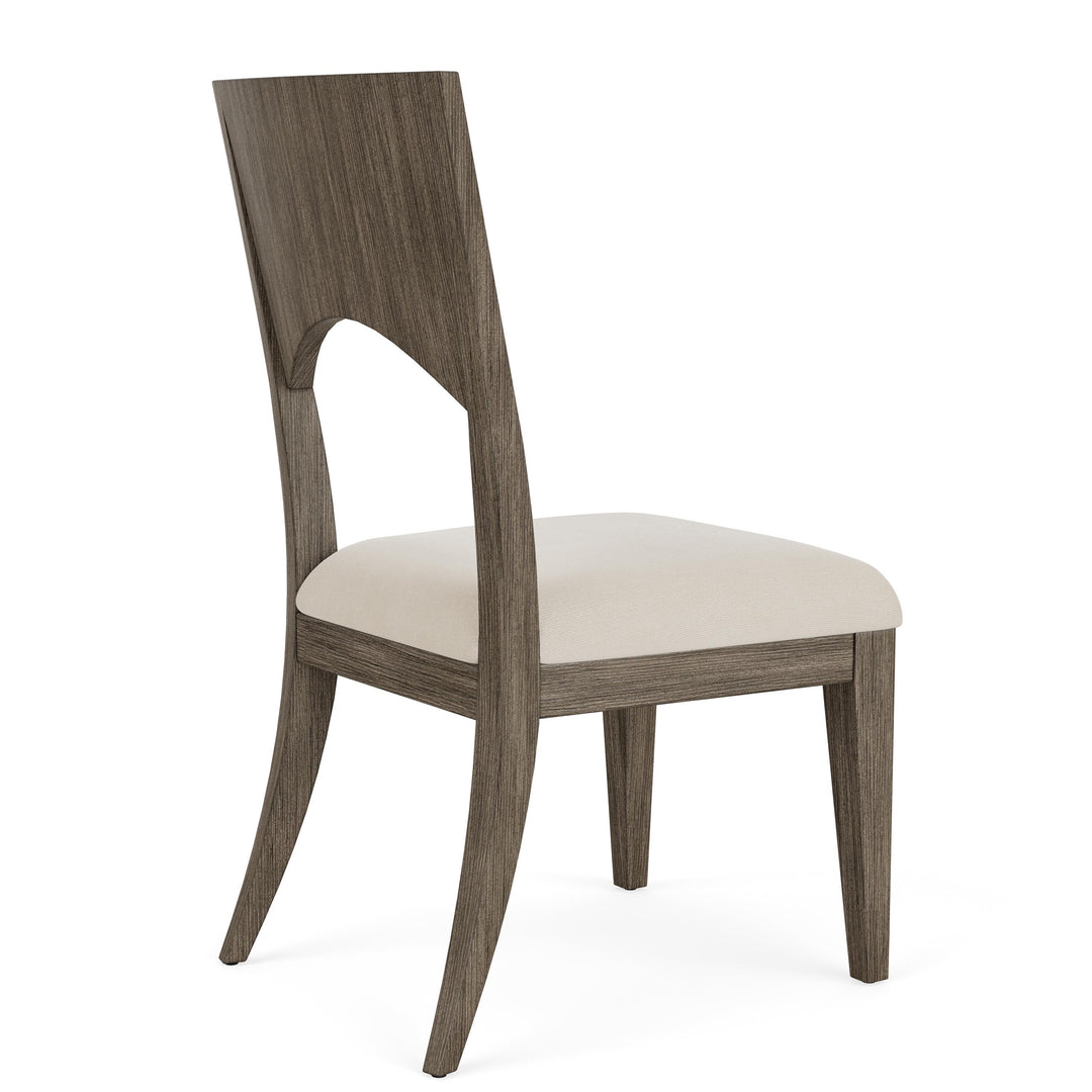 Sariel - Upholstered Side Chair (Set of 2) 2" - Dark Brown