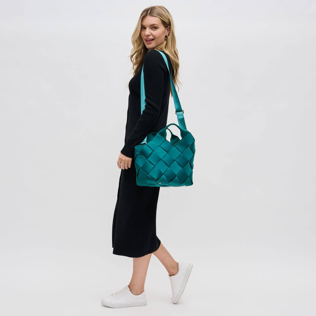 Resilience - Woven Neoprene Tote: Chocolate