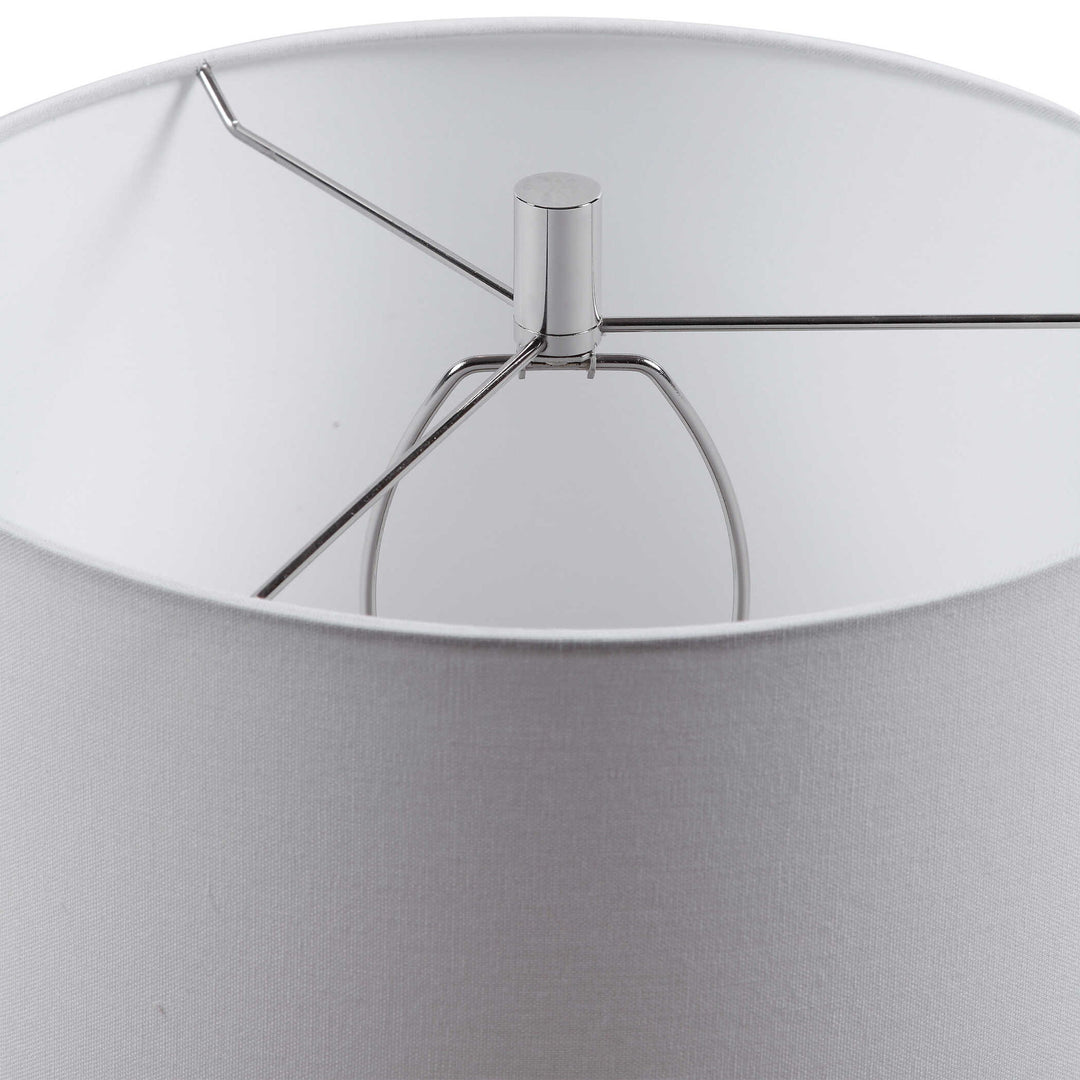Montauk - Striped Table Lamp - Blue