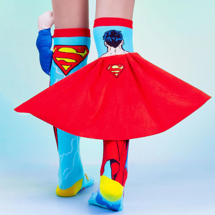 SUPERMAN SOCKS: Kids & Adults Age 6 - 99