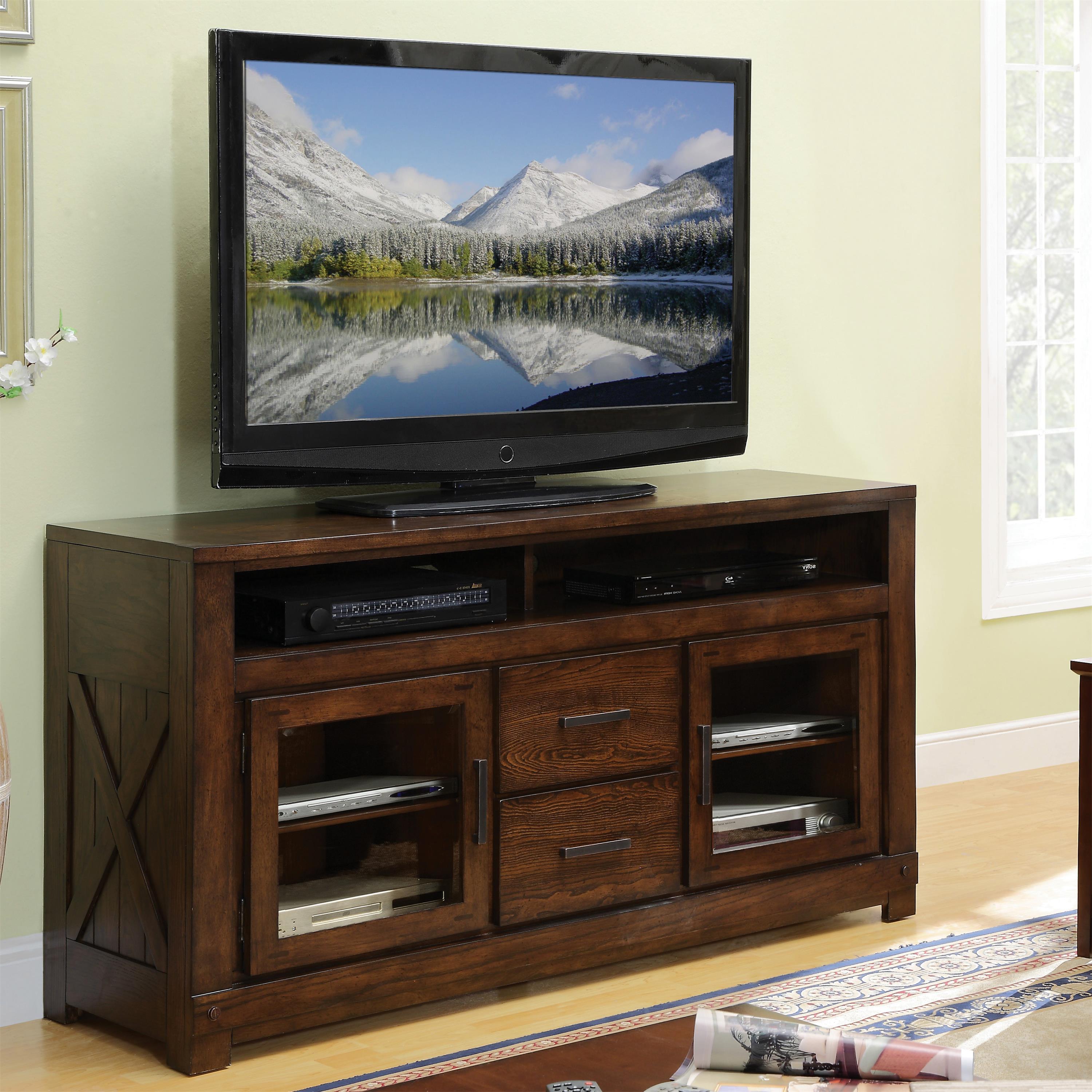 Windridge - Media Console - Sagamore Burnished Ash