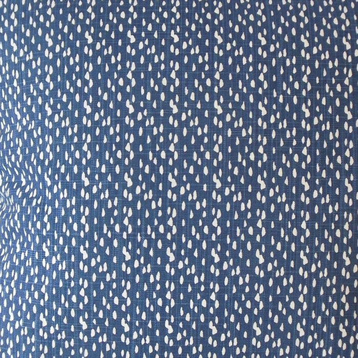 Xakery Throw Pillow: Cello Blue / 20" x 20"