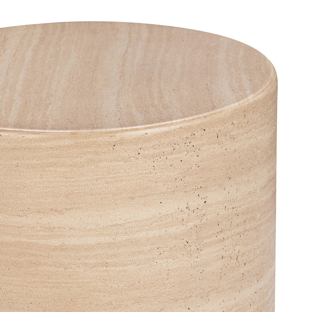 Terrace - 22" Accent Table - Beige
