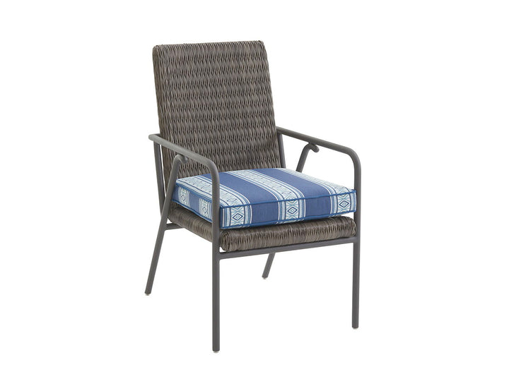 Cypress Point Ocean Terrace - Small Dining Chair - Dark Gray