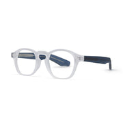 MYLES | Matte Clear | Matte Navy Blue | Blue Light: 2.00