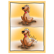 Dog with Wagging Tail | Birthday Card