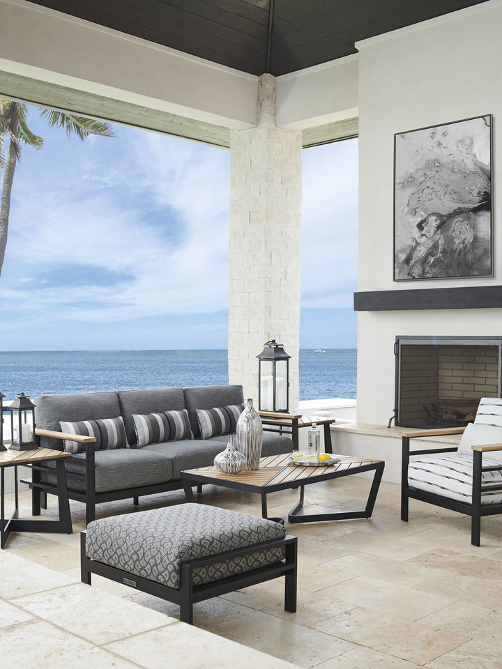 South Beach - Rectangular Cocktail Table - Dark Gray