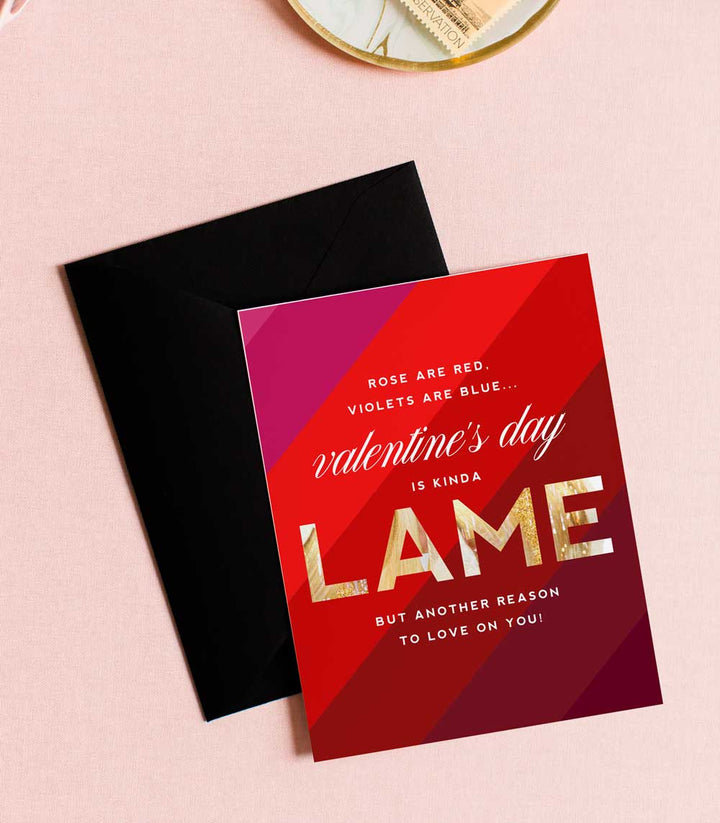 Roses are Red, Vday is Lame Funny Sarcastic Valentine's Day