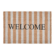Doormats - Striped Welcome Doormat