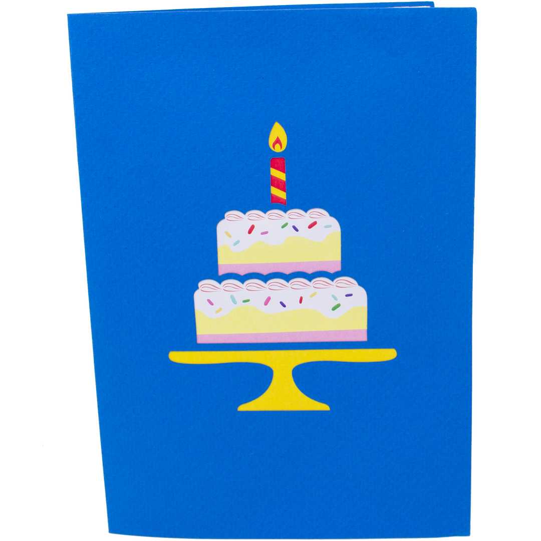 Surprise Stripper Birthday Cake Inappropriate 3D Greeting