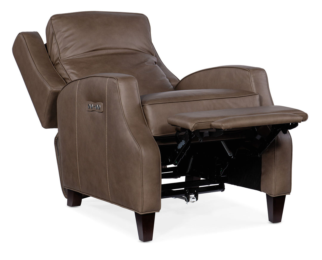 Tricia - Power Recliner With Power Headrest - Dark Brown